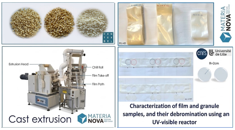 From polymer extrusion to debromination: A collaborative approach